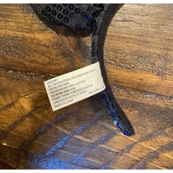 Disney Parks 60th Anniversary Diamond Celebration Minnie Ear Headband Blue Bow - Picture 3 of 5